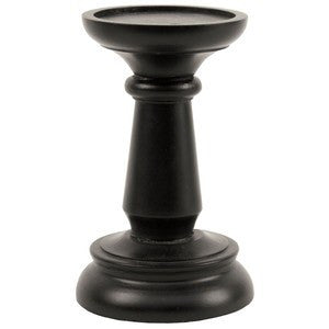 May Time Candlestick Black Mango Large